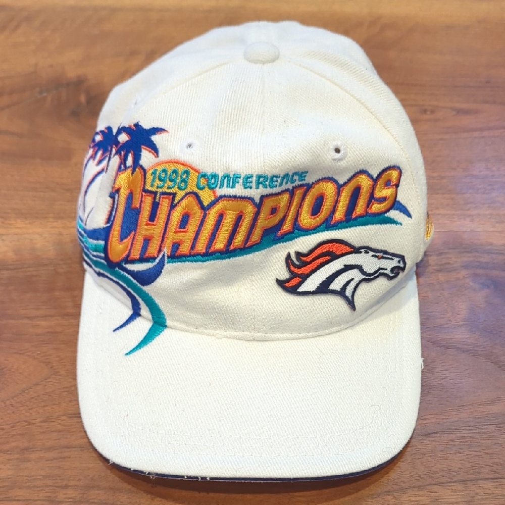 1998 Denver Broncos Conference Champions Hat